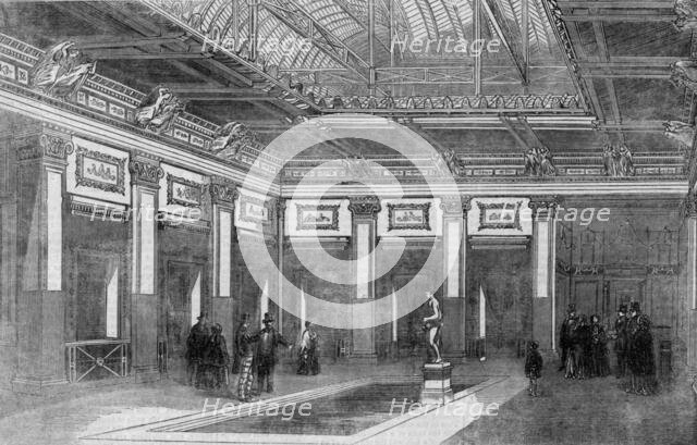 'The Court of Pompeii, Crystal Palace, Sydenham', 1854. Creator: Unknown.