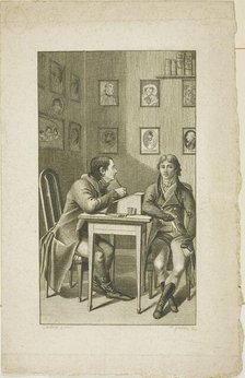 A Physionotrace Portraitist, 1802. Creator: Christoph-Wilhelm Bock.
