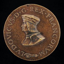 Louis XII, 1462-1515, King of France 1498 [obverse], 1513. Creator: Unknown.