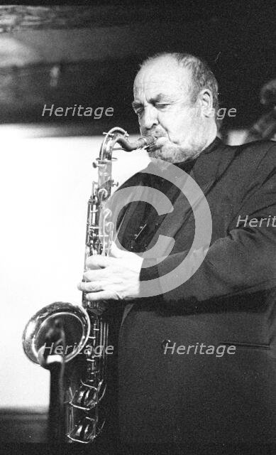 Danny Moss, Danny Moss Group, Watermill Jazz Club, Dorking, Surrey, 2001. Creator: Brian O'Connor.