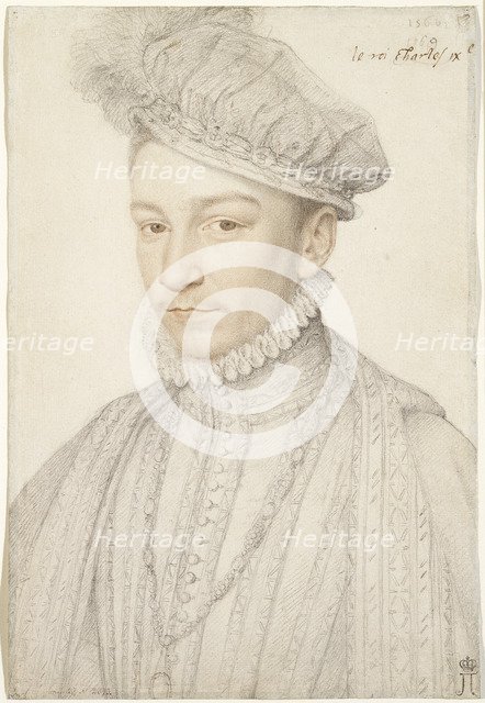 Portrait of King Charles IX of France (1550-1574).