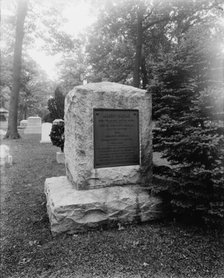 Ordway, General Albert. Grave at Arlington Cemetery, between 1890 and 1910. Creator: Unknown.