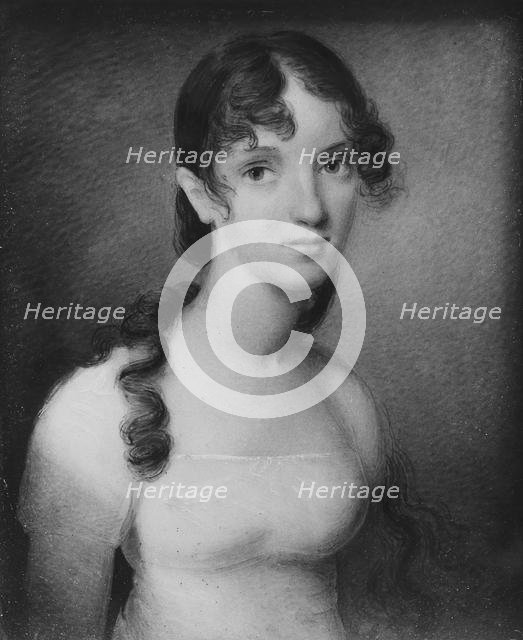 Mrs. Robert Watts (Matilda Ridley), ca. 1810. Creator: Anson Dickinson.