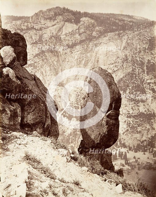 Eagle Point, Yosemite, ca. 1872, printed ca. 1876. Creator: Attributed to Carleton E. Watkins.