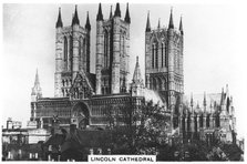 Lincoln Cathedral, 1936. Artist: Unknown