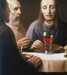 'The Supper', mid-late 17th century. Artist: Jan Vermeer