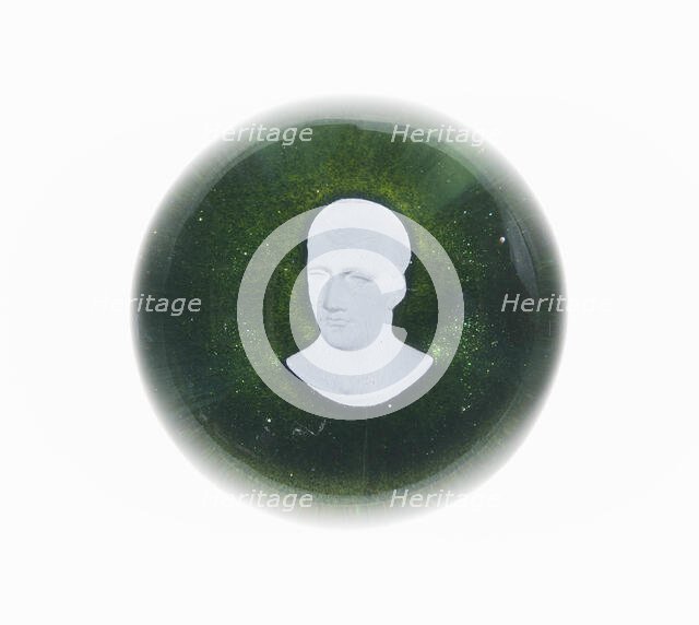 Paperweight, France, c. 1846-55. Creator: Saint-Louis Glassworks.