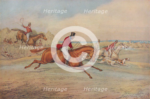 Full Cry, c1820. Artist: Henry Thomas Alken