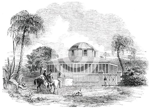 Octagon Villa, Antigua, 1850. Creator: Unknown.