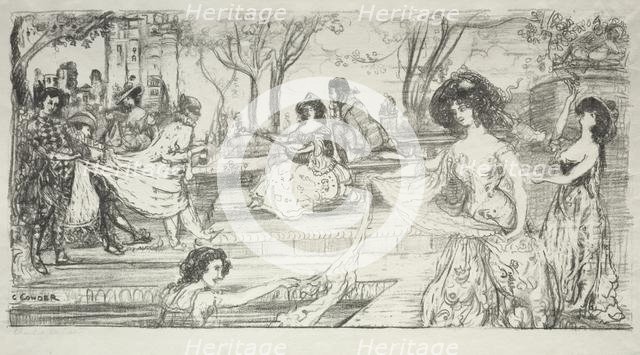 La Guitariste. Creator: Charles Conder (British, 1868-1909).