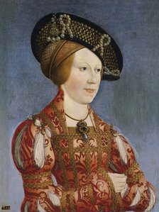 Anna of Bohemia and Hungary (1503-1547), 1519. Artist: Maler zu Schwaz (1480/88-1526/29)