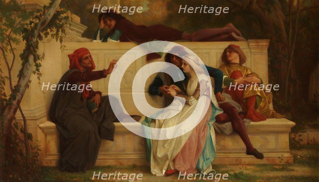 Florentine Poet, 1861. Creator: Alexandre Cabanel.