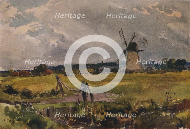 'The Windmill', c1890. Artist: Thomas Collier.