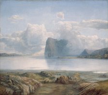 Island Borgøy. Artist: Hertervig, Lars (1830-1902)