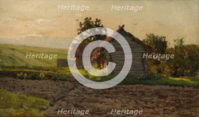 Slobodka, 1884. Artist: Levitan, Isaak Ilyich (1860-1900)