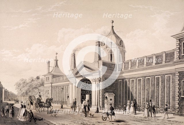 British Museum, London, c1845. Artist: Frank Trulock