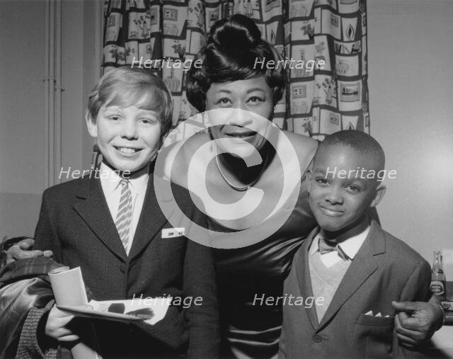 Ella Fitzgerald, Brixton Astoria, London, 1962. Creator: Brian Foskett.