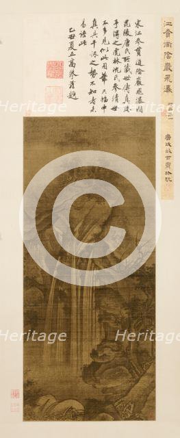 Waterfall, 1271-1368. Creator: Unknown.