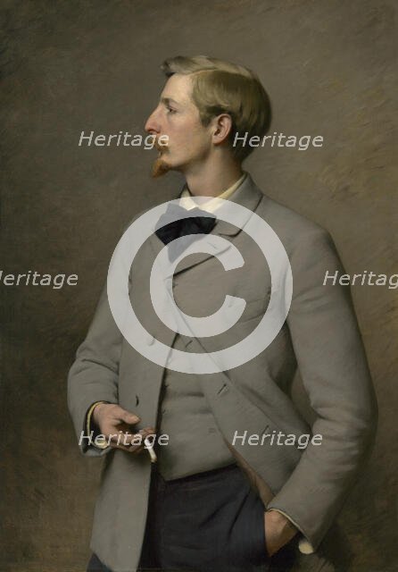 Paul Wayland Bartlett, c. 1890. Creator: Charles Sprague Pearce.