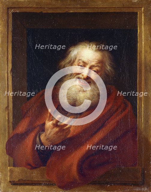The Cheerful Democritus, 18th century. Artist: Coypel, Antoine (1661-1722)