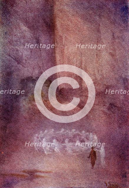 "Soon the dancing commenced"', 1914. Creator: Unknown.