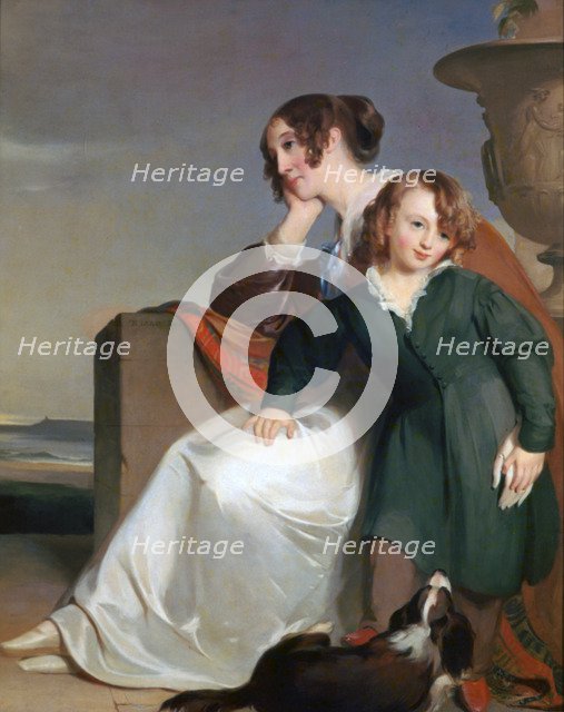 'Mother and Son', 1840. Artist: Thomas Sully