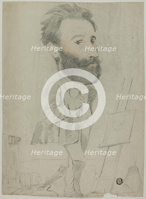 Caricature of an Art Teacher, n.d. Creator: Unknown.