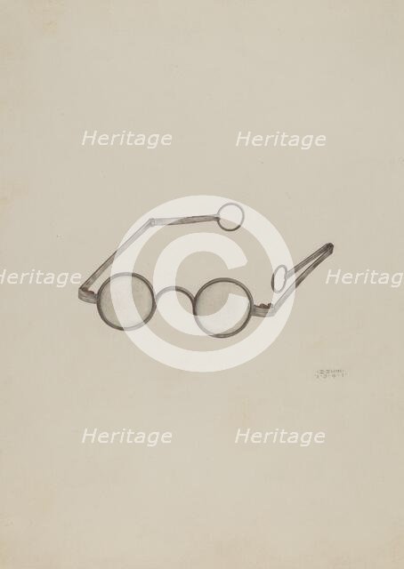 Spectacles, 1941. Creator: Dorothy Dwin.