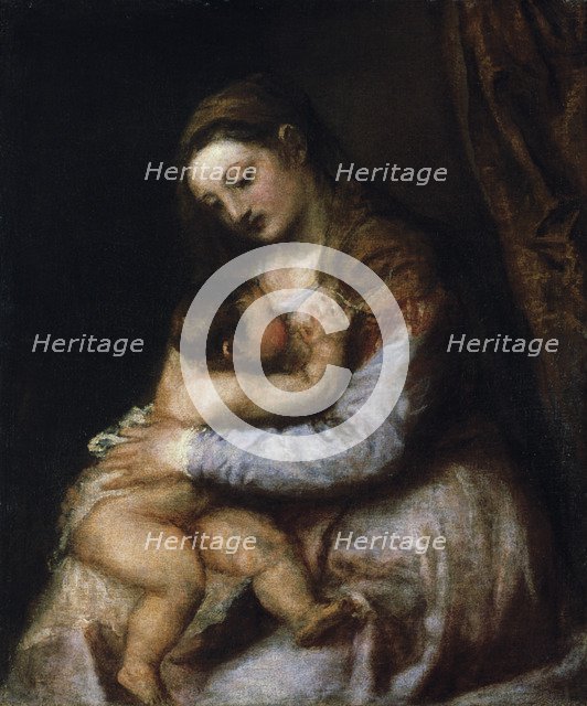 'The Virgin and Child', c1570-1576. Artist: Titian