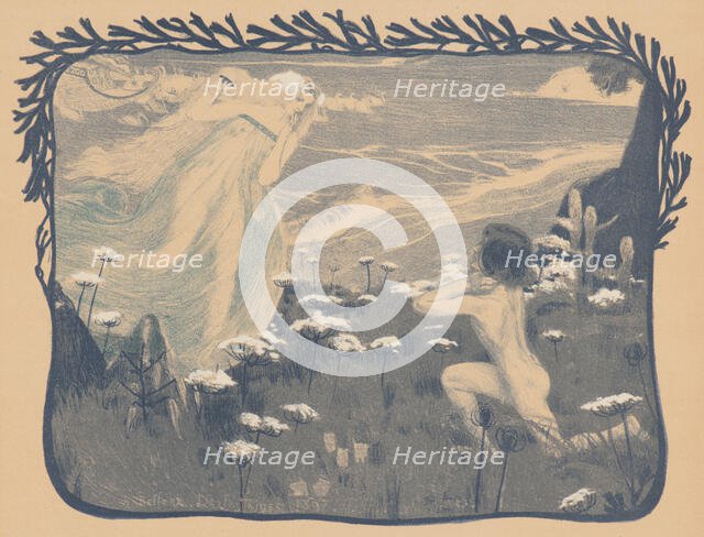 The Illusion, 1897. Creator: Bellery-Desfontaines, Henri Jules Ferdinand (1867-1909).