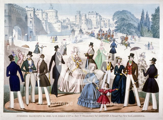 'Summer Fashions for 1841', c1841. Artist: Anon