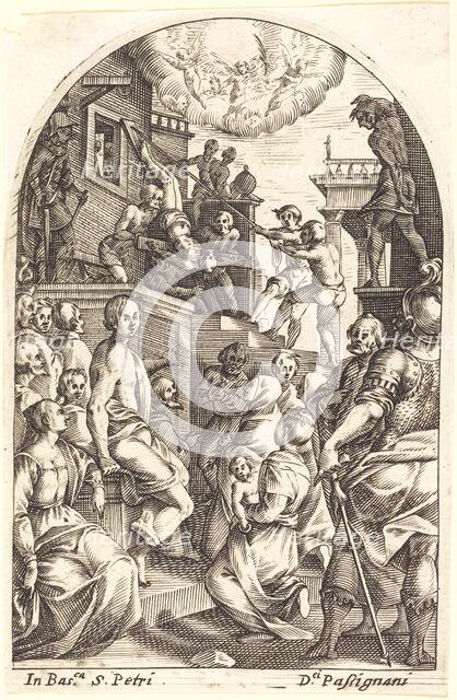 The Martyrdom of Saint Peter, 1608/1611. Creator: Jacques Callot.