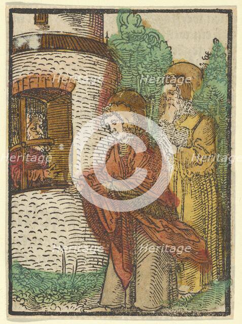 St. John in Prison, from Das Plenarium, 1517. Creator: Hans Schäufelein the Elder.