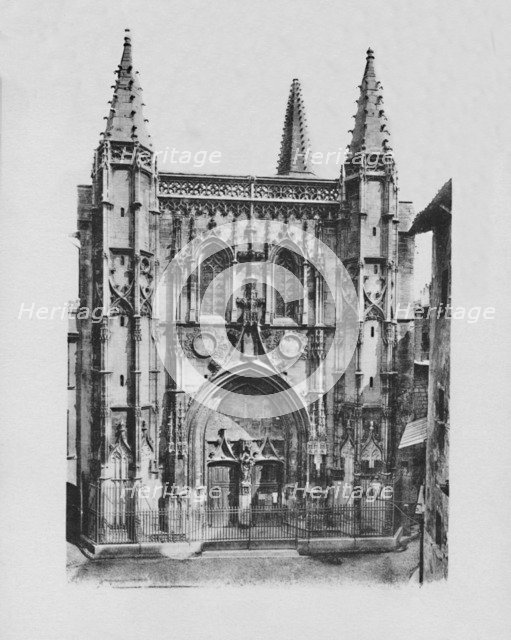 'Avignon - St. Peter's Church', c1925. Artist: Unknown.