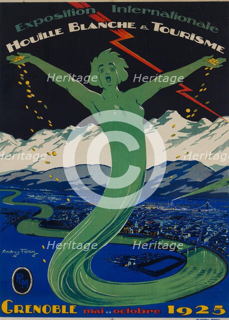Exposition internationale de la houille blanche et du tourisme..., 1925. Creator: Andry-Farcy, Pierre (1882-1950).