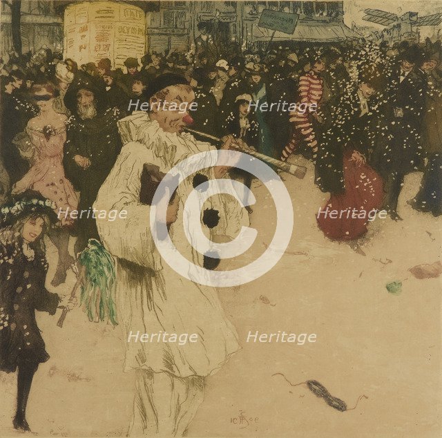 Mi-Carême au Carnaval de Paris, 1909.