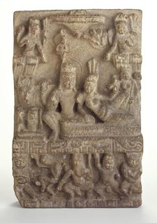 Shiva's Family, 9th century. Creator: Unknown.