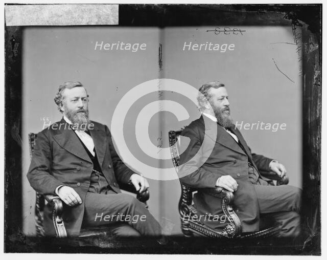 Robert McCarty Knapp of Illinois, between 1865 and 1880. Creator: Unknown.