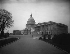 The United States Capitol from Northeast, Washington, D.C., between 1880 and 1897. Creator: William H. Jackson.