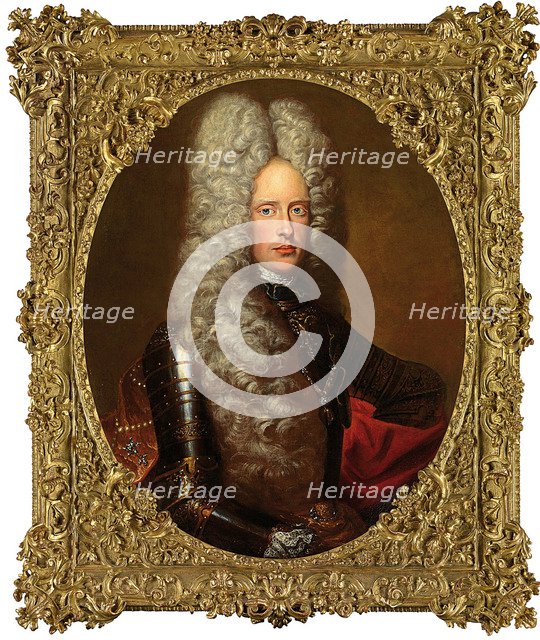 Portrait of Emperor Joseph I (1678-1711), Early 18th cen. Artist: Anonymous  