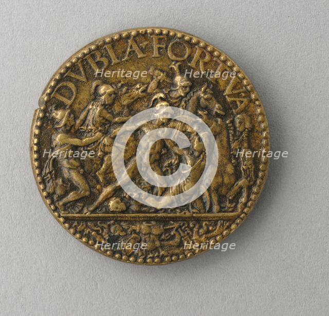 Dubia Fortuna (reverse), 16th century. Creator: Antico (Italian, c. 1460-1528).