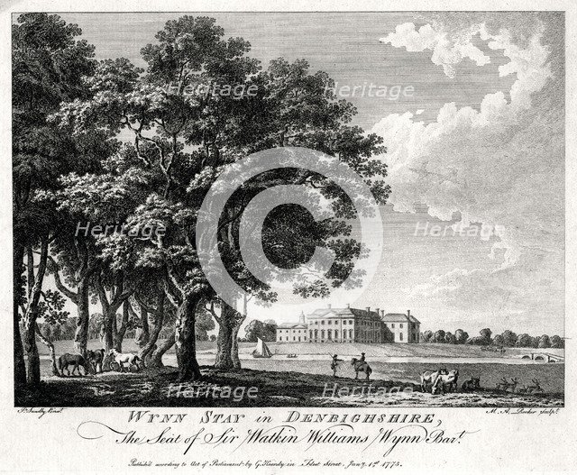 Wynn Stay in Denbighshire, Wales, 1775. Artist: Michael Angelo Rooker