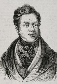 José María Queipo de Llano, (1786-1843), Count of Toreno and viscount of Matarrosa, 1853.  Creator: Unknown.