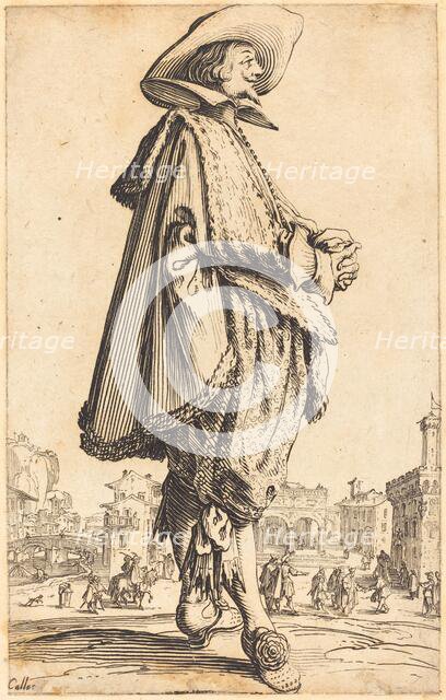Noble Man with Folded Hands, c. 1620/1623. Creator: Jacques Callot.
