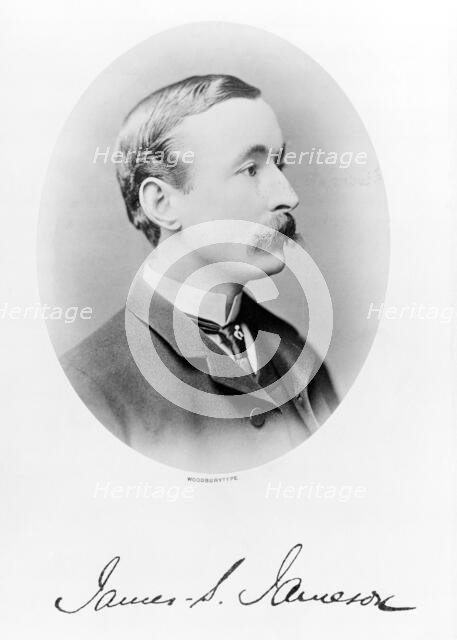 Woodburytype of James Sligo Jameson, c1870s. Creator: Unknown.