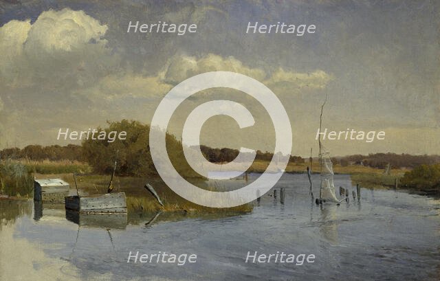 The Shore at Ringsjön II, 1879. Creator: Gustaf Rydberg.