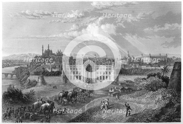 View of Lucknow, India, c1860. Artist: Unknown
