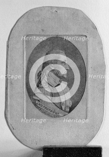 George Washington, late 18th century. Creator: Jospeh Wright.