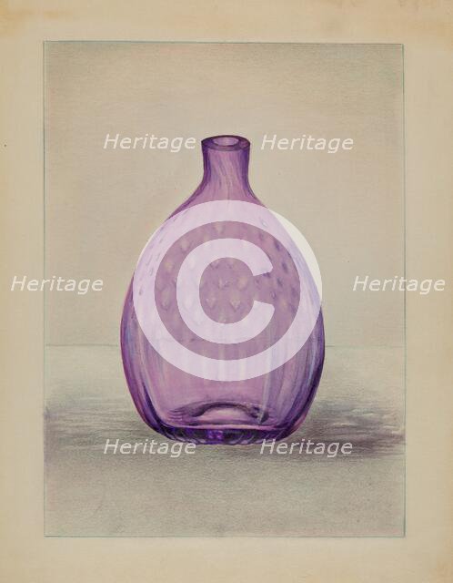 Bottle, 1935/1942. Creator: John Tarantino.