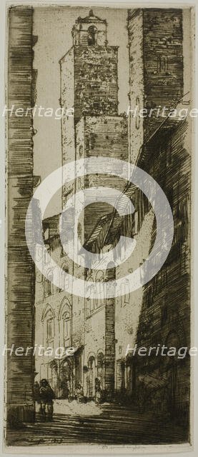 The Towers, 1909. Creator: Donald Shaw MacLaughlan.